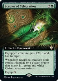 Scepter of Celebration (Extended Art) (164) [Commander: Streets of New Capenna]