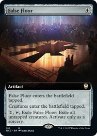 False Floor (Extended Art) (182) [Commander: Streets of New Capenna]