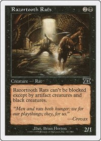 Razortooth Rats (153) [Classic Sixth Edition]