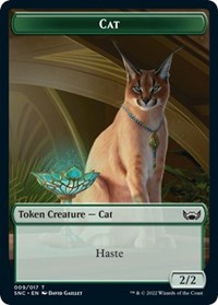 Cat // Wizard Double-Sided Token (9 // 5) [Streets of New Capenna]