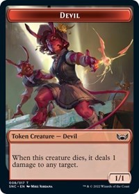 Devil // Rogue Double-Sided Token (8 // 7) [Streets of New Capenna]