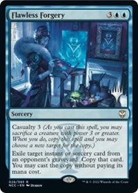 Flawless Forgery (26) [Promo Pack: Streets of New Capenna]