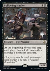 Bellowing Mauler (33) [Promo Pack: Streets of New Capenna]