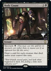 Body Count (34) [Promo Pack: Streets of New Capenna]