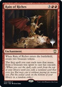Rain of Riches (50) [Promo Pack: Streets of New Capenna]