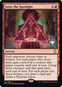 Seize the Spotlight (52) [Promo Pack: Streets of New Capenna]