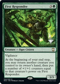First Responder (60) [Promo Pack: Streets of New Capenna]