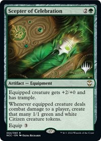 Scepter of Celebration (64) [Promo Pack: Streets of New Capenna]