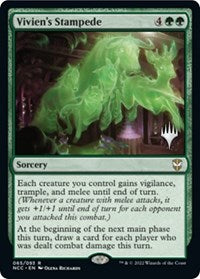 Vivien's Stampede (65) [Promo Pack: Streets of New Capenna]