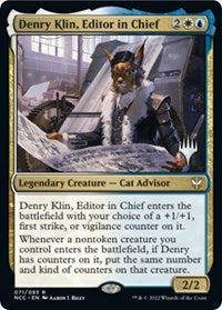 Denry Klin, Editor in Chief (71) [Promo Pack: Streets of New Capenna]