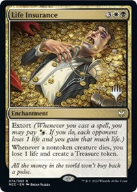 Life Insurance (74) [Promo Pack: Streets of New Capenna]