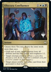 Obscura Confluence (76) [Promo Pack: Streets of New Capenna]