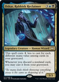 Oskar, Rubbish Reclaimer (77) [Promo Pack: Streets of New Capenna]