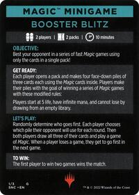Magic Minigame: Booster Blitz (1) [Streets of New Capenna]