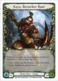 Kayo, Berserker Runt (1HP003) [History Pack Vol.1]