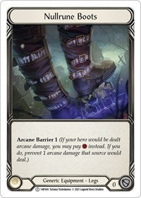 Nullrune Boots (1HP349) [History Pack Vol.1]