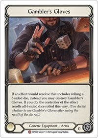 Gambler's Gloves (1HP358) [History Pack Vol.1]
