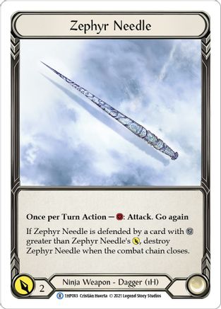 Zephyr Needle (1HP093) (1HP093) - History Pack Vol.1