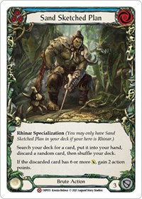 Sand Sketched Plan (1HP015) [History Pack Vol.1]