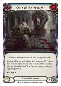 Oath of the Arknight (Blue) (1HP281) [History Pack Vol.1]