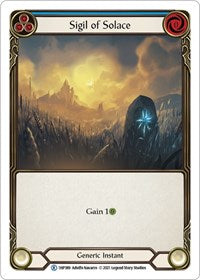 Sigil of Solace (Blue) (1HP389) [History Pack Vol.1]