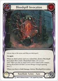 Bloodspill Invocation (Blue) (1HP293) [History Pack Vol.1]