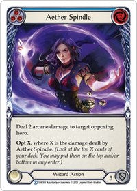 Aether Spindle (Blue) (1HP316) [History Pack Vol.1]