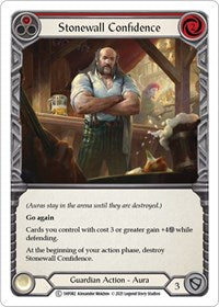 Stonewall Confidence (Red) (1HP082) [History Pack Vol.1]