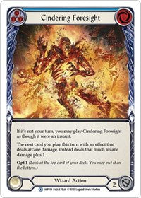 Cindering Foresight (Blue) (1HP319) [History Pack Vol.1]