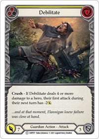 Debilitate (Yellow) (1HP077) [History Pack Vol.1]