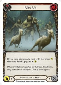 Riled Up (Red) (1HP028) [History Pack Vol.1]
