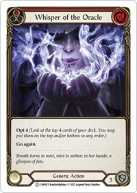 Whisper of the Oracle (Red) (1HP423) [History Pack Vol.1]