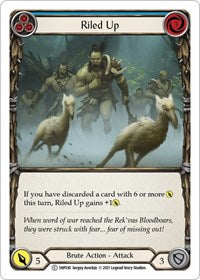 Riled Up (Blue) (1HP030) [History Pack Vol.1]