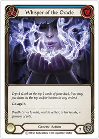 Whisper of the Oracle (Blue) (1HP425) [History Pack Vol.1]