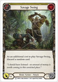 Savage Swing (Yellow) (1HP032) [History Pack Vol.1]