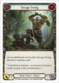 Savage Swing (Blue) (1HP033) [History Pack Vol.1]