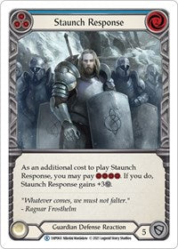 Staunch Response (Blue) (1HP060) [History Pack Vol.1]