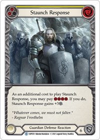 Staunch Response (Yellow) (1HP059) [History Pack Vol.1]