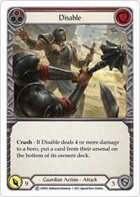 Disable (Red) (1HP055) [History Pack Vol.1]