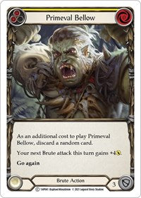 Primeval Bellow (Yellow) (1HP041) [History Pack Vol.1]