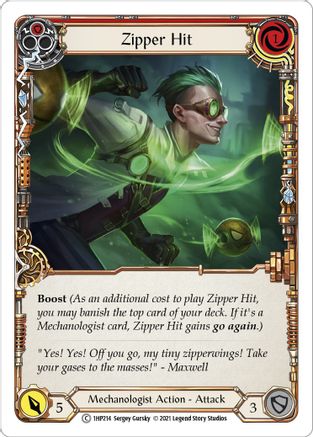 Zipper Hit (Red) (1HP214) - History Pack Vol.1