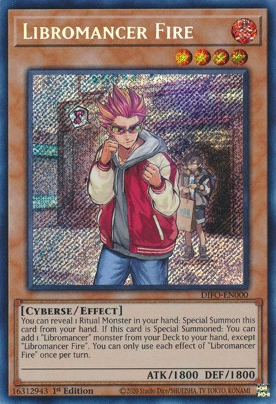 Libromancer Fire (DIFO-EN000) [Dimension Force]