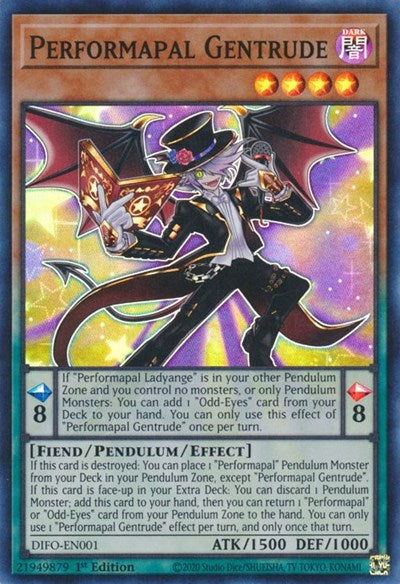 Performapal Gentrude (DIFO-EN001) [Dimension Force]