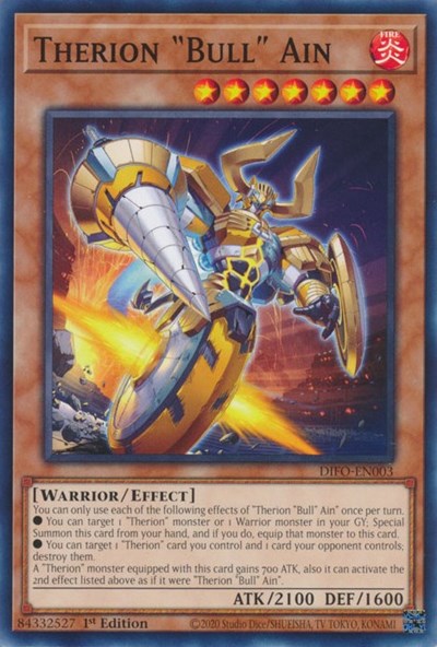 Therion "Bull" Ain (DIFO-EN003) [Dimension Force]