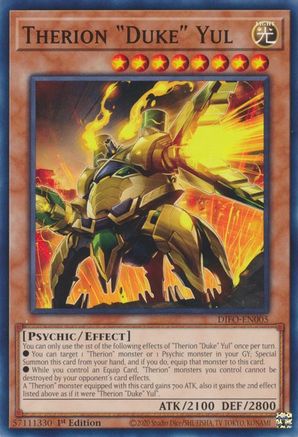 Therion "Duke" Yul (DIFO-EN005) - Dimension Force 1st Edition
