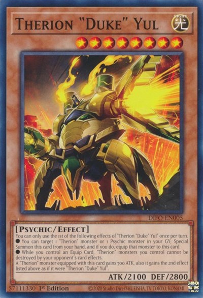 Therion "Duke" Yul (DIFO-EN005) [Dimension Force]