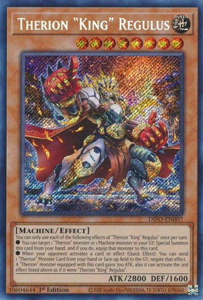 Therion "King" Regulus (DIFO-EN007) [Dimension Force]