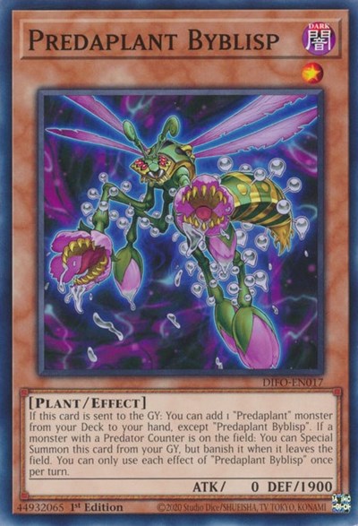 Predaplant Byblisp (DIFO-EN017) [Dimension Force]