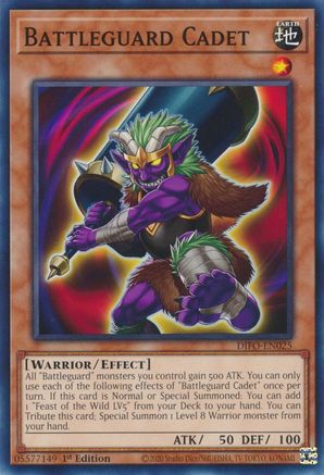 Battleguard Cadet (DIFO-EN025) - Dimension Force 1st Edition