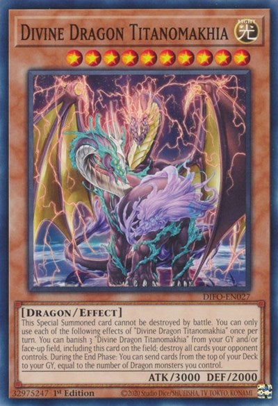 Divine Dragon Titanomakhia (DIFO-EN027) [Dimension Force]